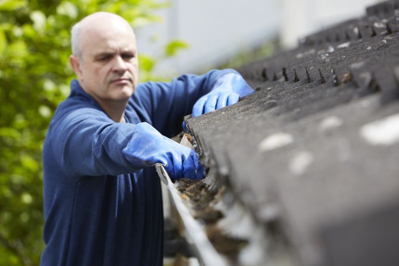 Clogged Gutter Clearing in Rochester, NY