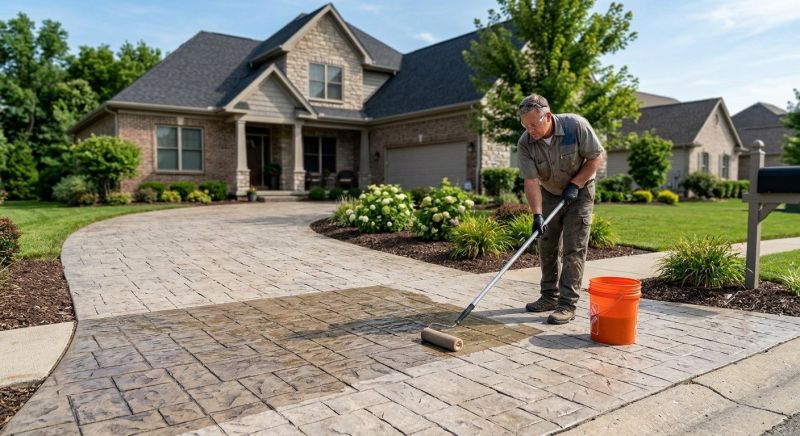 Concrete Driveway Sealing in Renton, WA