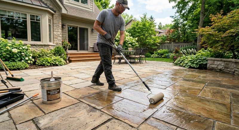 Courtyard Sealing in Bellevue, WA