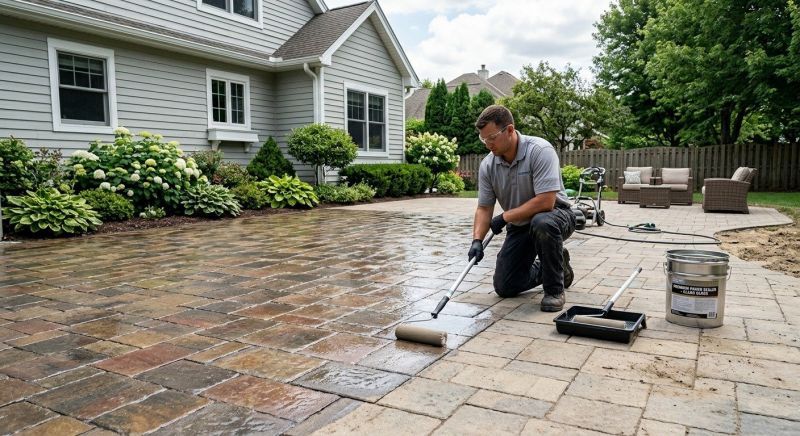 Courtyard Sealing in Redmond, WA